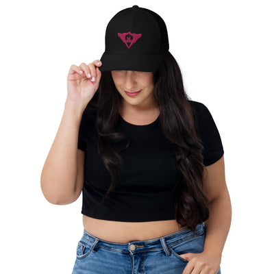 Yoni Mudra Embroidered Trucker Cap