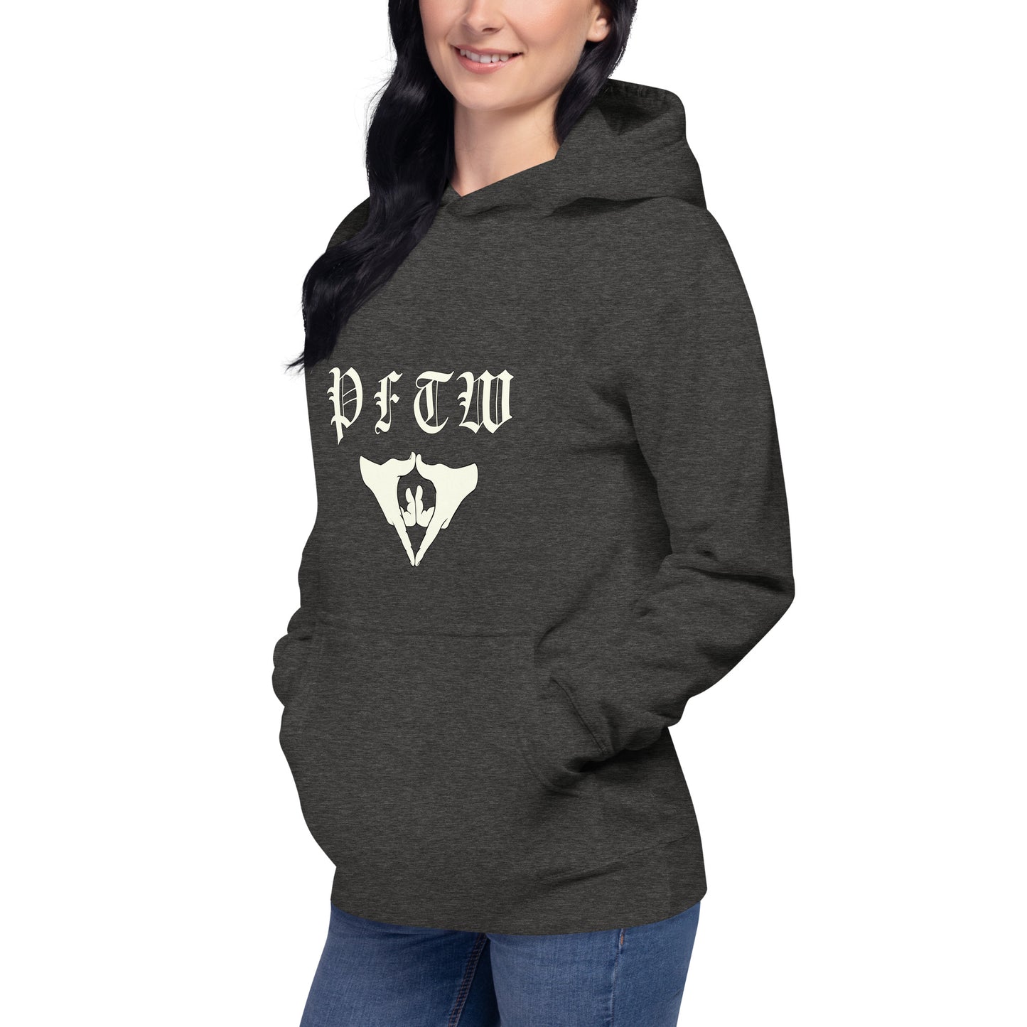 PFTW Old English Yoni Mudra Unisex Hoodie