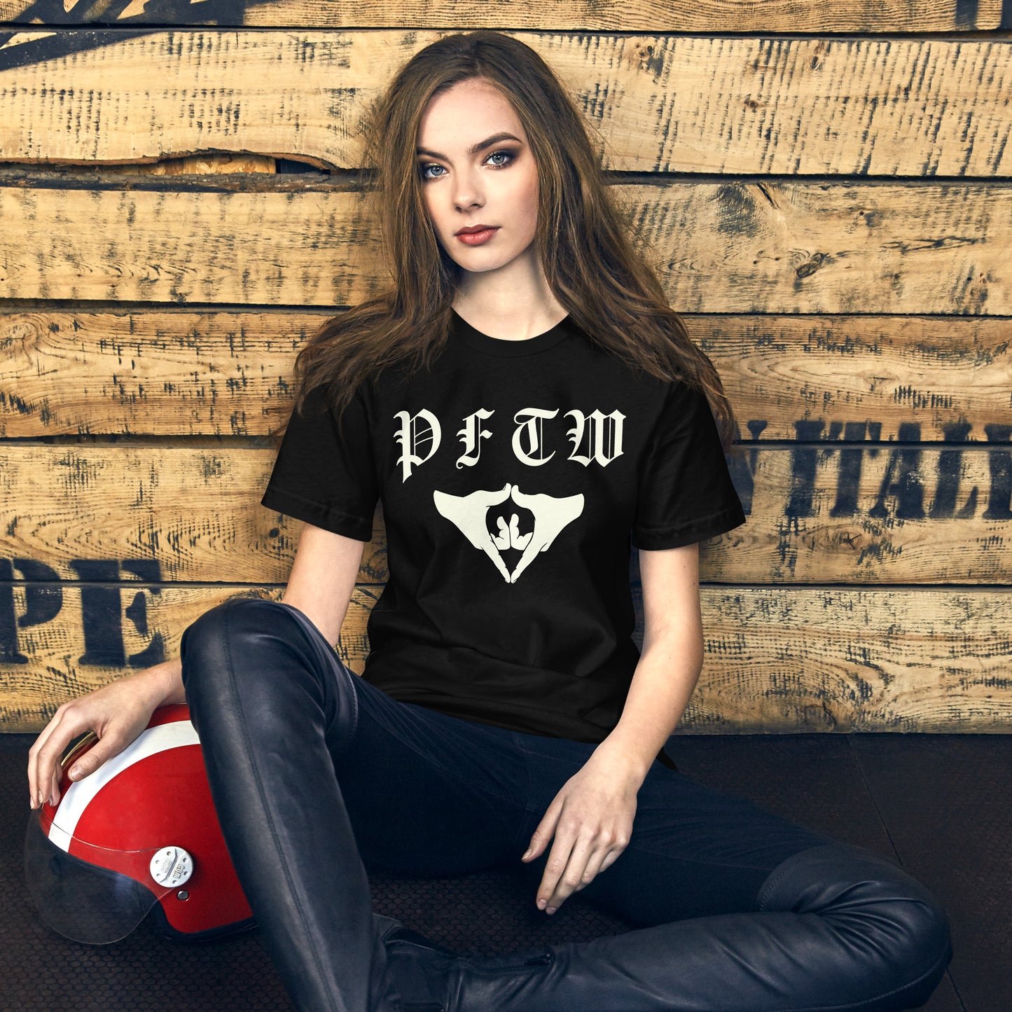 PFTW Old English Yoni Mudra Unisex t-shirt