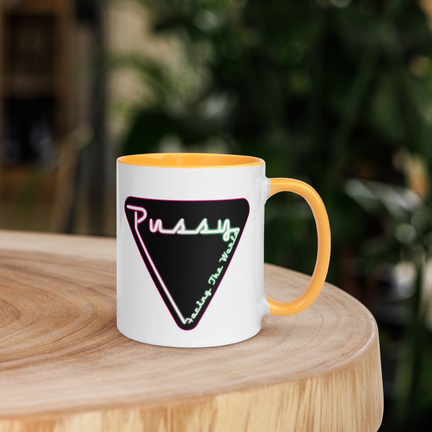 PFTW Neon Yoni Mug with Color Inside