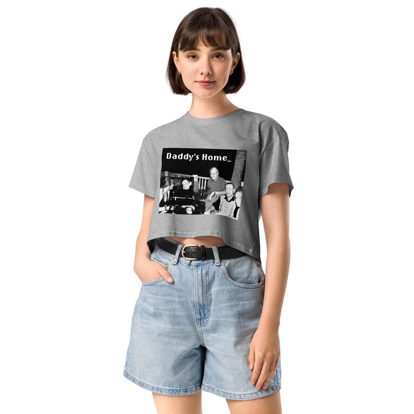 Daddy's Home Women’s crop top