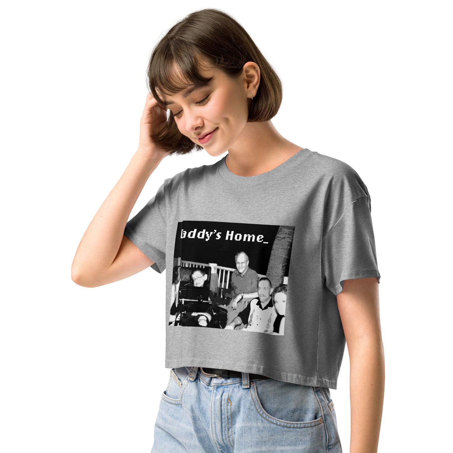 Daddy's Home Women’s crop top