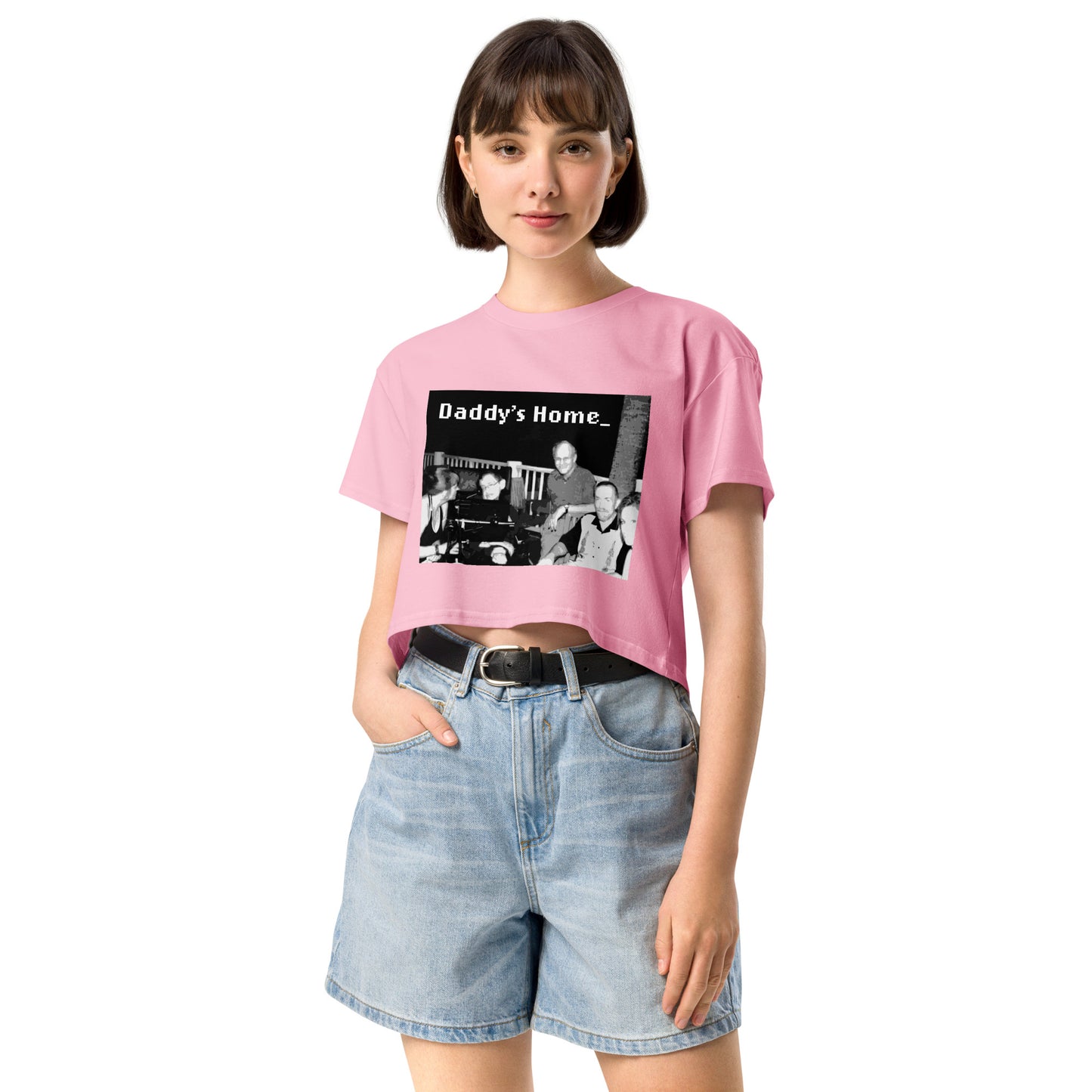 Daddy's Home Women’s crop top