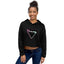 PFTW Neon Yoni Crop Hoodie