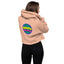 Bootysnacks 90s kid logo Crop Hoodie