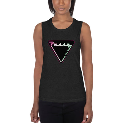 PFTW Neon Yoni Ladies’ Muscle Tank